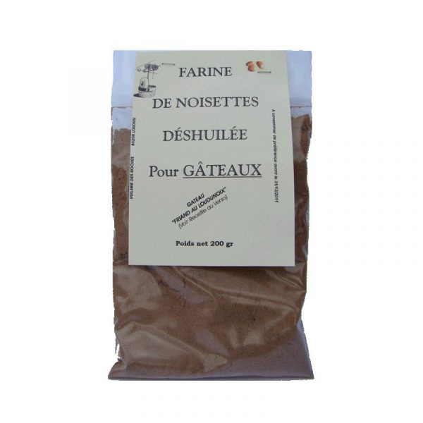 farine noisettes gâteaux Loudunoix